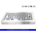 Marine Industry Industrial Keyboard Stainless Steel USB / PS/2 Interface for sale