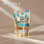 Matte or Glossy Food Safe Standards Smell Proof Packaging Bags with Resealable Zipper for sale
