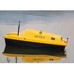 RC Model Sonar fish finder DEVC-303 yellow brushless motor for bait boat for sale