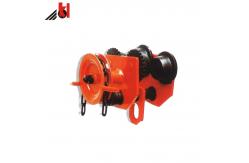 China 1 Ton Crane Lifting Monorail Push Beam Trolley With Hand Chain supplier