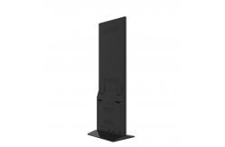 China 75in Floor Stand Digital Signage Totem LCD Advertising Screens IR PCAP AC110V supplier