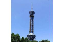 China Steel Lattice 15m Telecom Antenna Tower Cellular Cell Communication supplier