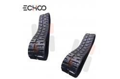 China Rubber Track For Airman AXC12 Mini Excavator Undercarriage Frame supplier