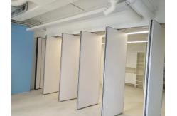 China Aluminium Frame And MDF Board Movable Partition Walls Office Folding Divider supplier