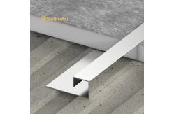 China 304 SS Customized Profile Stainless Steel Corner Tile Trim 10FT supplier