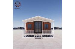 China Grade 8 Earthquake Resistance Luxury Prefabricated House with Customizable Roof Design supplier