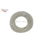2*0.711mm Fiberglass Insulated Thermocouple Cable Oxidized Surface
