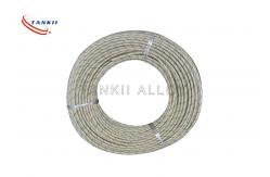 China Nickel Plated 300V 500V Fiberglass Refractory Braided Cable supplier