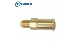 China CNC Brass Parts Precision Custom Machining Sandblasting Services supplier