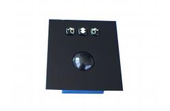 China Black Industrial Trackball Pointing Device / kiosk trackball abrasion - resistant supplier