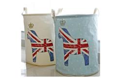 China 40*50cm 35*45cm Collapsible Laundry Hamper Box With Wire supplier