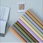 2024 Korean Matte Waterproof Solid Color Paper Flower Wrapping Paper Bouquet Packaging Florist Supplies Wholesale for sale