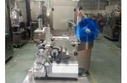 China Square Flat Semi Automatic Bottle Labeler No Wrinkles Convenient  Adjustment supplier