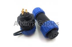 China SP13 Series Aviation Connector , Waterproof Electrical Connectors Copper Conductor supplier
