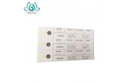China 20mm*108mm EN868 Sterilization Medication Warning Labels supplier