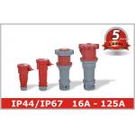 Waterproof 16 32 63 125 Amp Industrial Socket Receptacle for IEC CEE Plugs for sale