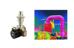 China RS058 LS734 MWIR Cooled Thermal Imaging Sensor For Alkanes Leak Detection supplier