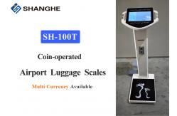 China Coin Operated Airport Luggage Scale Sh-100t Body Fat Analysis supplier