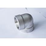 Round Forged Pipe Fitting Elbows 316L Stainless Steel 90 Degree Elbow for sale