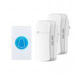 IP44 Wireless Waterproof Doorbell 90x60x25mm Chime Doorbell Wireless Waterproof for sale