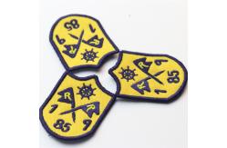 China Merrow Border Felt ODM Embroidered Logo Patches supplier
