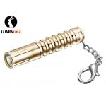 Powerful Lumintop Copper Worm Flashlight , Waterproof Cree Mini LED Flashlight for sale