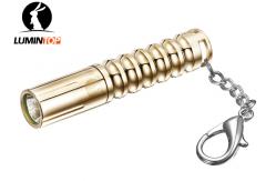 China Powerful Lumintop Copper Worm Flashlight , Waterproof Cree Mini LED Flashlight supplier