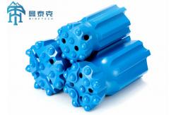 China Retrac 89mm Threaded Button Bits Quarrying Underground Mining Drilling Work supplier