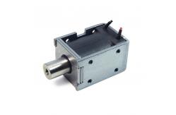 China DC24V Open Frame Push Pull Linear Solenoid For Bicycle Rental System supplier