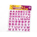 China Waterproof Puffy 3d Alphabet Stickers , Kids Alphabet Stickers ECO Friendly factory