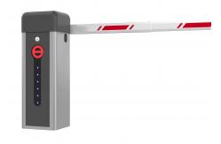China Speed 1.8S-6S Opening Straight Boom Barrier with 100W Motor Consumption supplier