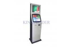 China Interactive Information Kiosk With Two 19 Display Screen in Retail Store supplier
