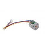 Bipolar Drive 20mm Permanent Magnet Stepper Motor 24V With Metal Gears RoHS