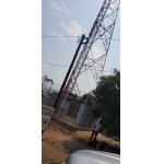 86um 90M Angle Telecom Steel Tower Angular 3 Leg Pole Electricity for sale