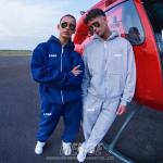 Customization Men Plain Tracksuit Pullover Zip Up Matching Hoodie And Sweatpants for sale