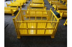China Collapsible Wire Mesh Stillage Pallet Cage With 2000kg Capacity supplier