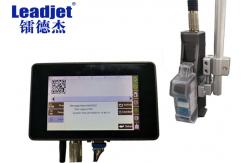 China High Resolution Expiry Date Code Printer / Thermal Inkjet Printer With Double Nozzle Channel supplier