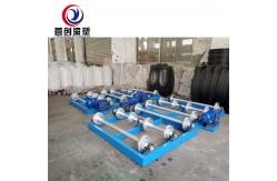 China Low Noise Rock And Roll Rotomoulding Machines with Delta PLC Control 6KW-11KW supplier