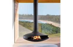 China Custom Mid Century Modern Hanging Fireplace Create Space supplier