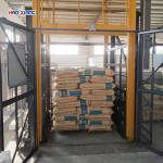 5 Ton Goods Lifts 1th 2th 3th Floor Hydraulic Cargo Lift 5000kgs for sale