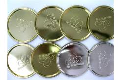 China White Tin Can Easy Open Lid / End for PET / Plastic bottle # 307 supplier