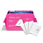 Bamboo Charcoal Night Use Sanitary Napkin Pads Biodegradable Nonwoven for sale