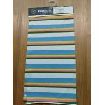 Knit Tightly And Breathable And  Elastic Striped Material Fabric For T-Shirt for sale
