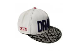 China ISO9001 Custom Snapback Caps 6 Panel Mens White And Black Sublimation 3d Embroidery supplier
