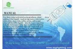 China Water-activated light with new energy for emergncy lighting supplier