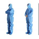 Fluid Resistant Breathable SMS Disposable Isolation Gowns for sale