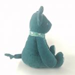 Huggable Stuffed Animal Toy Lovable Soft Top Ranked Quality Army Green Stripe Bear