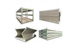 China Easy Assembly Folding Container House Camp Accommdations Folding Shipping Container House supplier