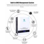 5KW Practical Wall Mounted Solar Battery , Home Solar Power Wall