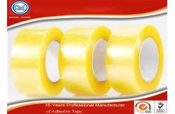 China Transparent BOPP Adhesive Packaging Tape , Commercial Grade Heavy Duty Packing Tape supplier